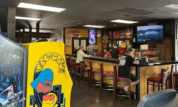 The snack bar at Anastasia Island's Arcade Museum